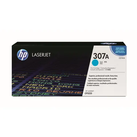 HP 307A (CE741A) - Cyan - Toner – Bild 4