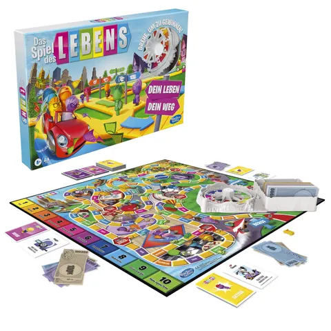 Hasbro Spiel des Lebens Brettspiel – Bild 2