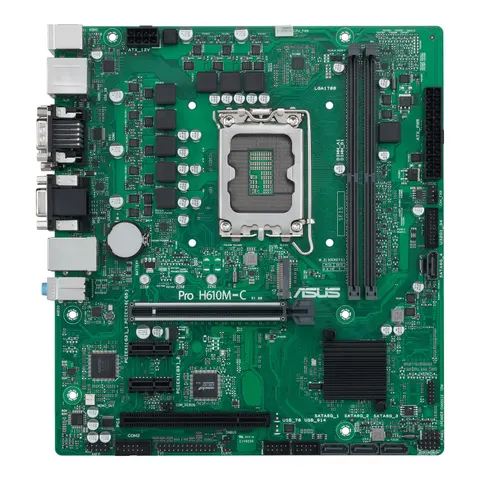 Asus PRO H610M-C-CSM – Grün – Bild 3