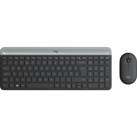 Logitech MK470 Slim Combo grafit – Schwarz – Bild 2