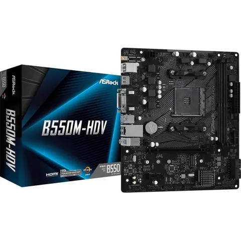 ASRock B550M-HDV – Schwarz – Bild 4