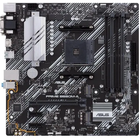 ASUS Prime B550M-A/CSM – Schwarz – Bild 2