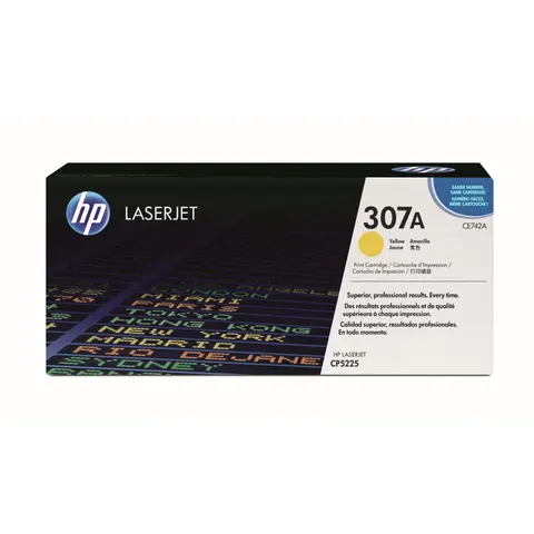 HP 307A (CE742A) - Gelb - Toner – Bild 4
