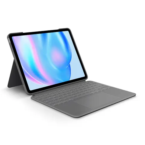 Logitech Bluetooth Combo Touch iPad Air 11" M2 grey – Grau – Bild 2