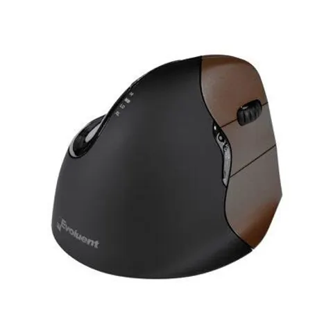 Evoluent Maus VerticalMouse 4 Small Drahtlos bl/brown USB retail – Bild 2