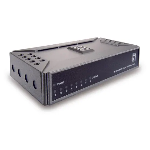 8-Port Fast Ethernet Switch, ultracompact – Bild 2