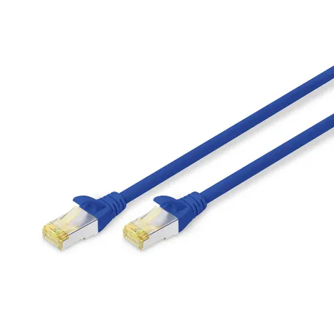 DIGITUS Patchkabel, Kat. 6A, S/FTP, 1,0 m, blau – Bild 2