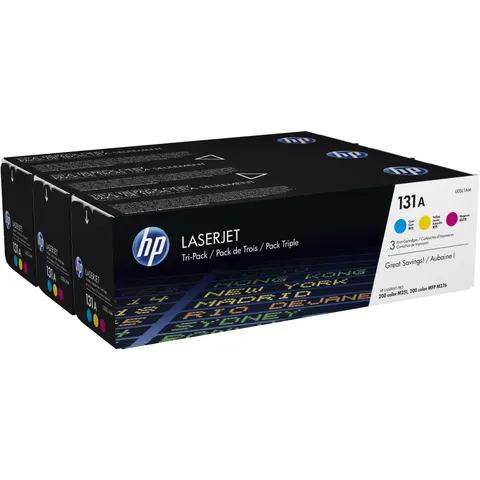 HP 131A (U0SL1AM) - 3-farbig - Toner - Multipack – Bild 4