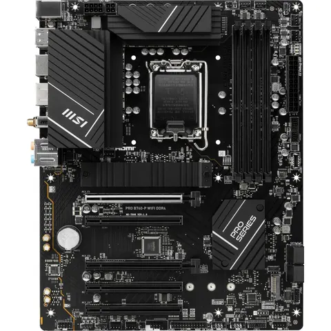 MSI PRO B760-P Wifi DDR4 – Schwarz – Bild 3