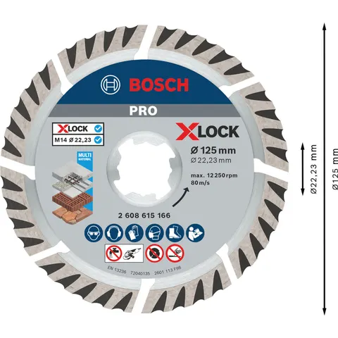 BOSCH Trennscheibe X-LOCK Standard for Universal – Bild 2
