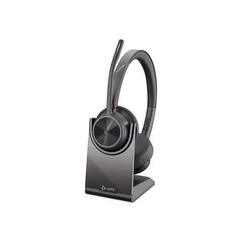 HP Poly Voyager 4320 USB-C Headset – Schwarz – Bild 2