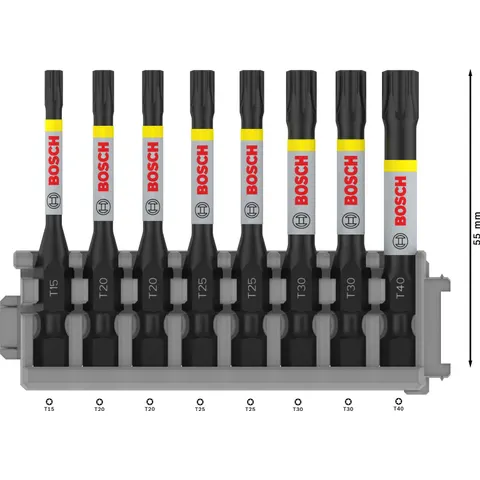 BOSCH Bit-Set Impact Control 8-teilig – 2608522329 – Bild 2