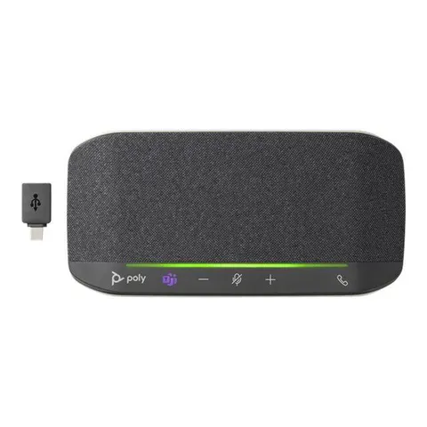 HP Poly Sync 10 MS Teams Speakerphone – Silber – Bild 2