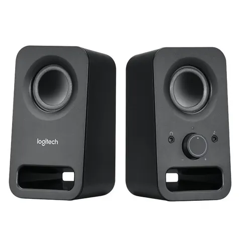 Logitech Z-150 kompakte Stereo-Lautsprecher, schwarz – Bild 2