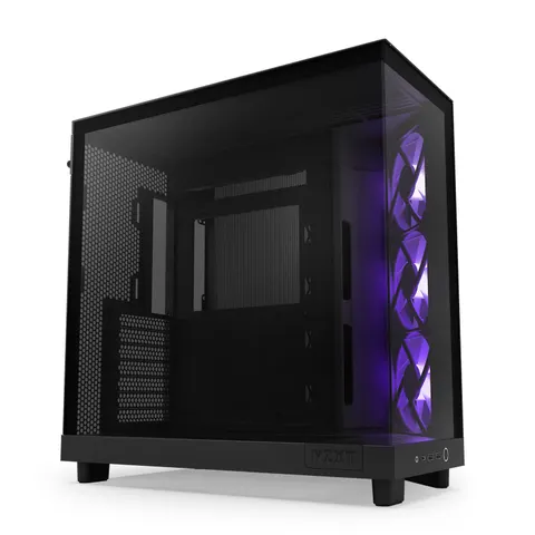 NZXT H6 FLOW RGB schwarz | PC-Gehäuse – Bild 3