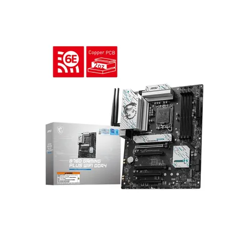 MSI B760 GAMING PLUS WIFI DDR4 mATX – Bild 3