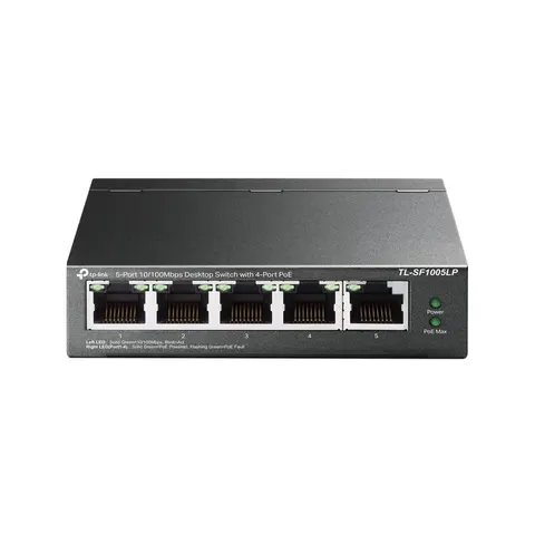 TP-Link TL-SF1005LP network switch – Schwarz – Bild 3