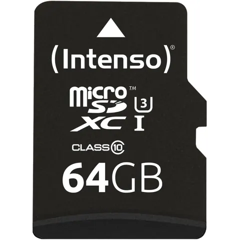 Intenso Speicherkarte microSD Professional 64GB – Bild 3