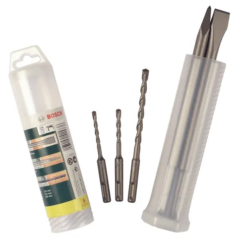 BOSCH Meißel- und Bohrer-Set 5-teilig – Bild 2