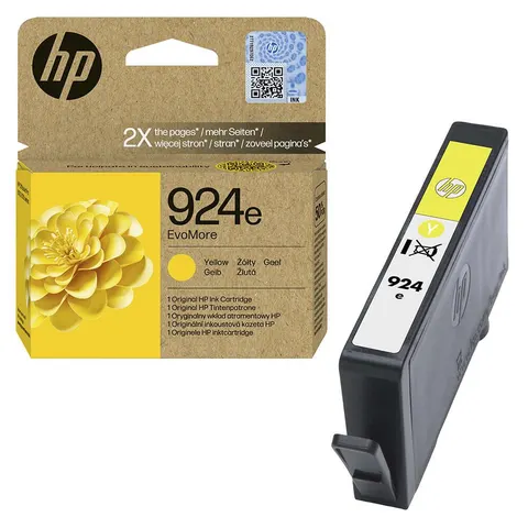 HP 924e Gelb Tintenpatrone EvoMore – Bild 2