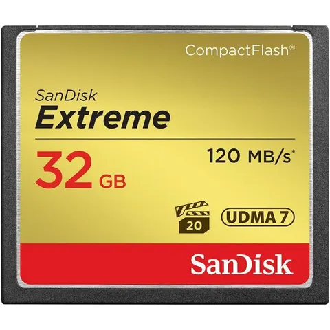 SanDisk Extreme CompactFlash Speicherkarte 32GB – Bild 2