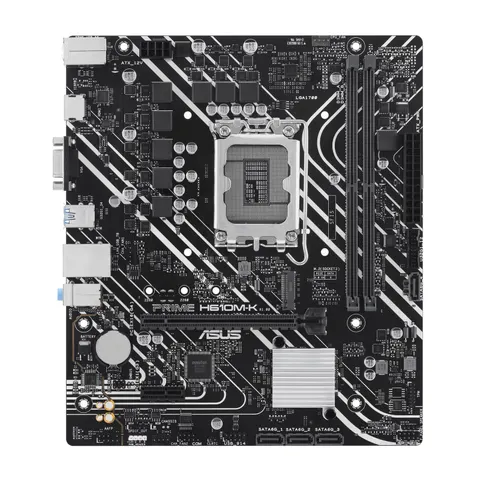 ASUS PRIME H610M-K – Schwarz – Bild 3