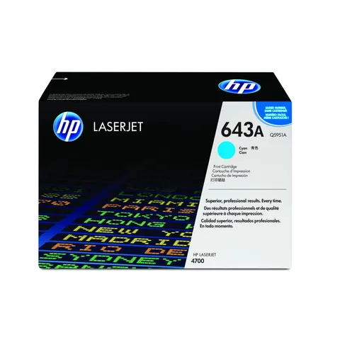 HP 643A (Q5951A) - Cyan - Toner – Bild 3