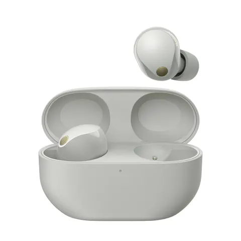 Sony WF-1000XM5 Kopfhörer, Silber – Bild 2