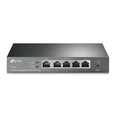 TP-Link Omada ER605 wired router – Schwarz – Bild 2