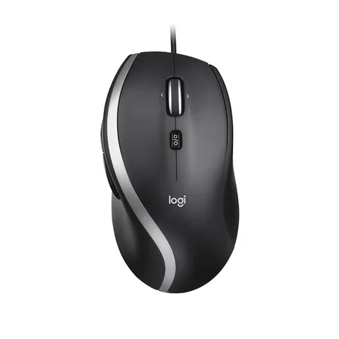 Logitech M500s Corded Maus – Schwarz – Bild 3