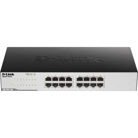 D-LINK GO-SW-16G – Schwarz – Bild 2