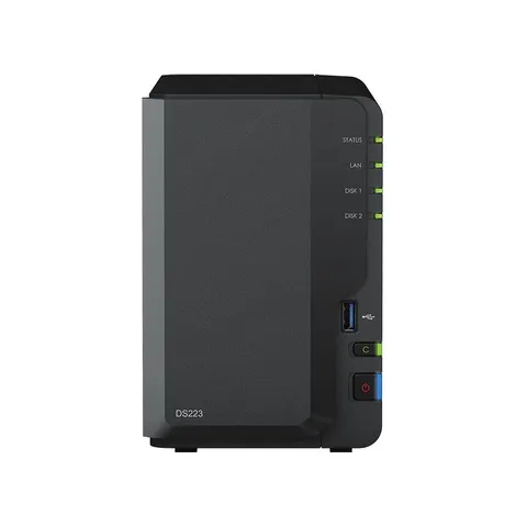 Synology DiskStation DS223 NAS/storage server – Schwarz – Bild 3