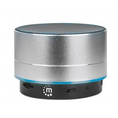 Manhattan Metallic Bluetooth Lautsprecher - Silber – Bild 2