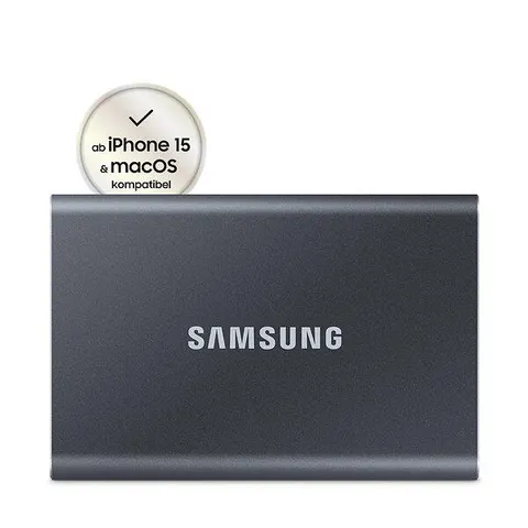 Samsung T7 Portable, 1TB, Grau – Bild 5