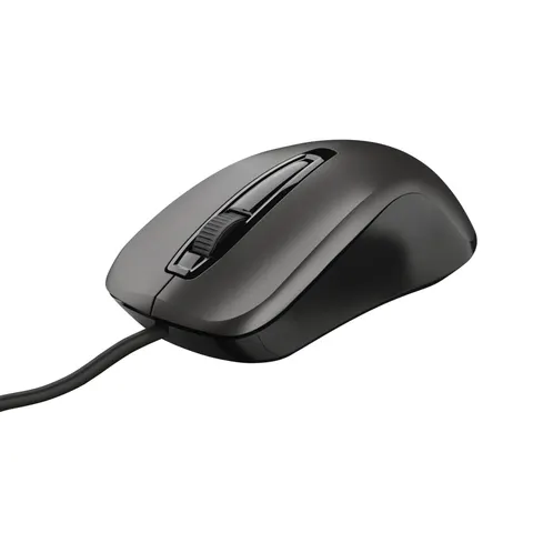 TRUST Carve optische USB Maus – Schwarz – Bild 2