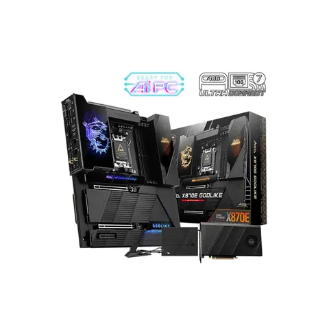 MSI MEG X870E Godlike – Schwarz – Bild 3