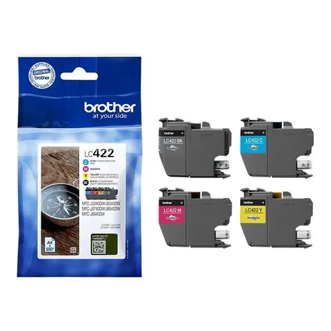 Brother LC-422VAL - 4-farbig - Druckerpatrone - Multipack – Bild 3