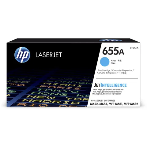 HP 655A (CF451A) - Cyan - Toner – Bild 4