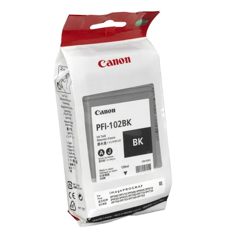 Patrone Canon PFI-102BK black – Bild 3