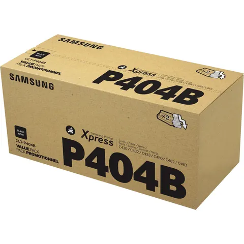 CLT-P404B Twin Pack schwarz Toner – Bild 2