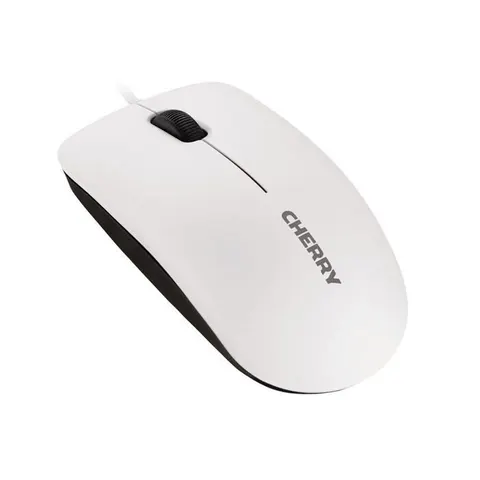 CHERRY MC 1000 Maus Wired 1.80m grau – Weiß – Bild 2