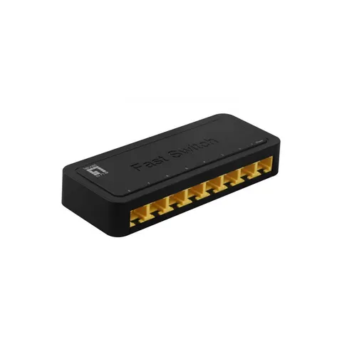 LevelOne Switch 8 Fast Ethernet-Ports unmanaged (FEU-0812) – Bild 2