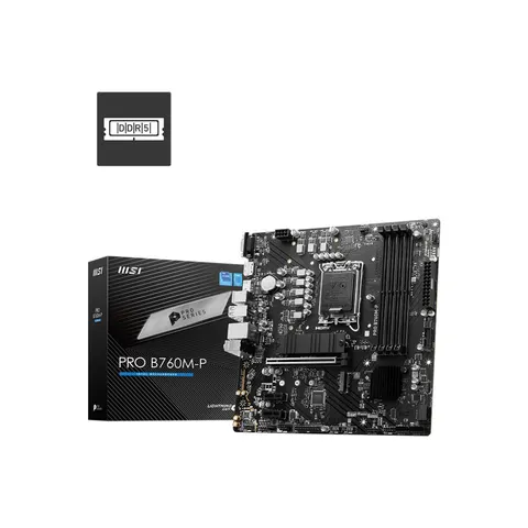 MSI PRO B760M-P – Schwarz – Bild 3
