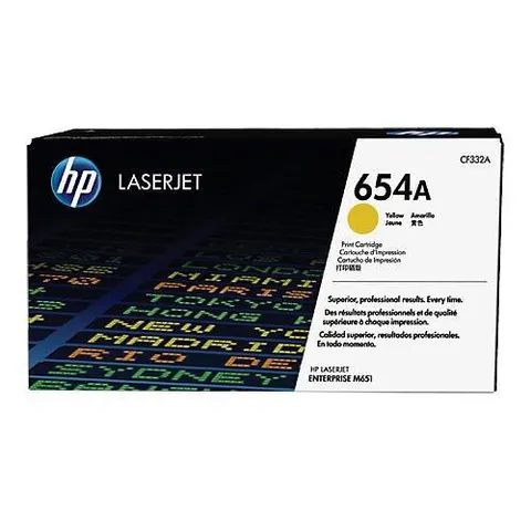 HP 654A (CF332A) - Gelb - Toner – Bild 4