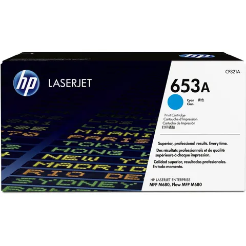 HP 653A (CF321A) - Cyan - Toner – Bild 2