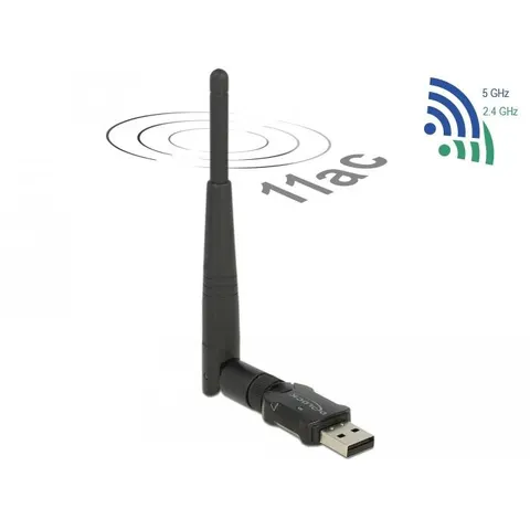 DeLOCK USB 2.0 WLAN Stick mit externer Antenne – Bild 2