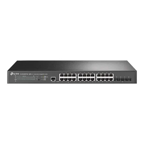 TP-Link Omada SG3428XPP-M2 network switch – Schwarz – Bild 2