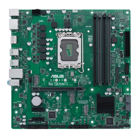 ASUS Pro Q670M-C-CSM – Grün – Bild 3