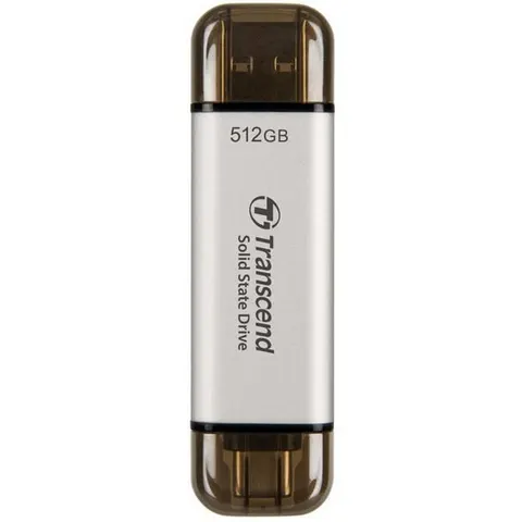Transcend ESD310 Externe SSD 512 GB, silber – Bild 2