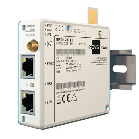 INSYS icom MIRO-L100 LTE-Router – Bild 2